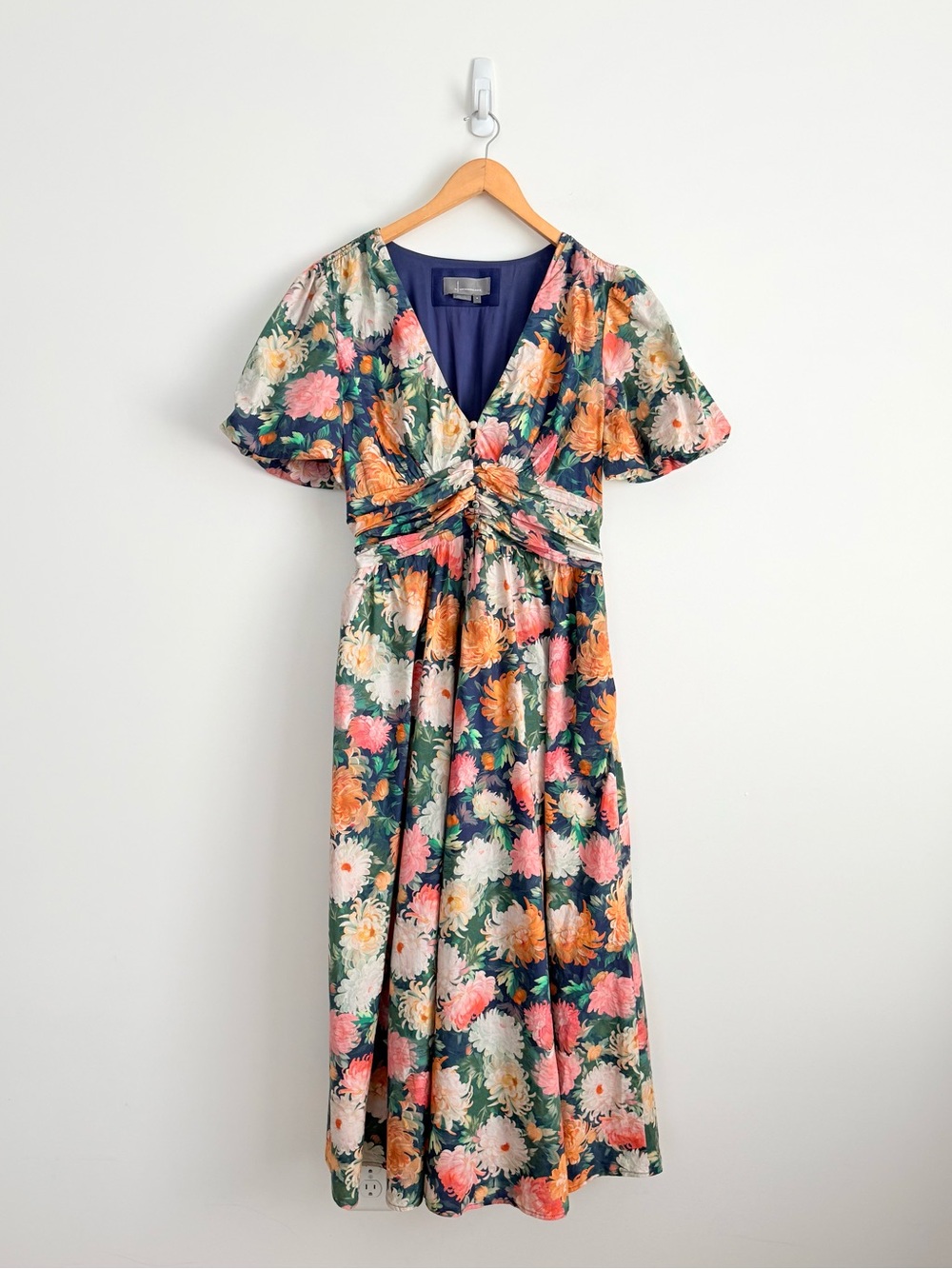 Anthropologie The Katerina Floral Button-Front Dress - Picture 5 of 11